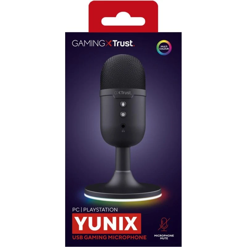 Trust GXT 234 Yunix USB-mikrofon – Sort