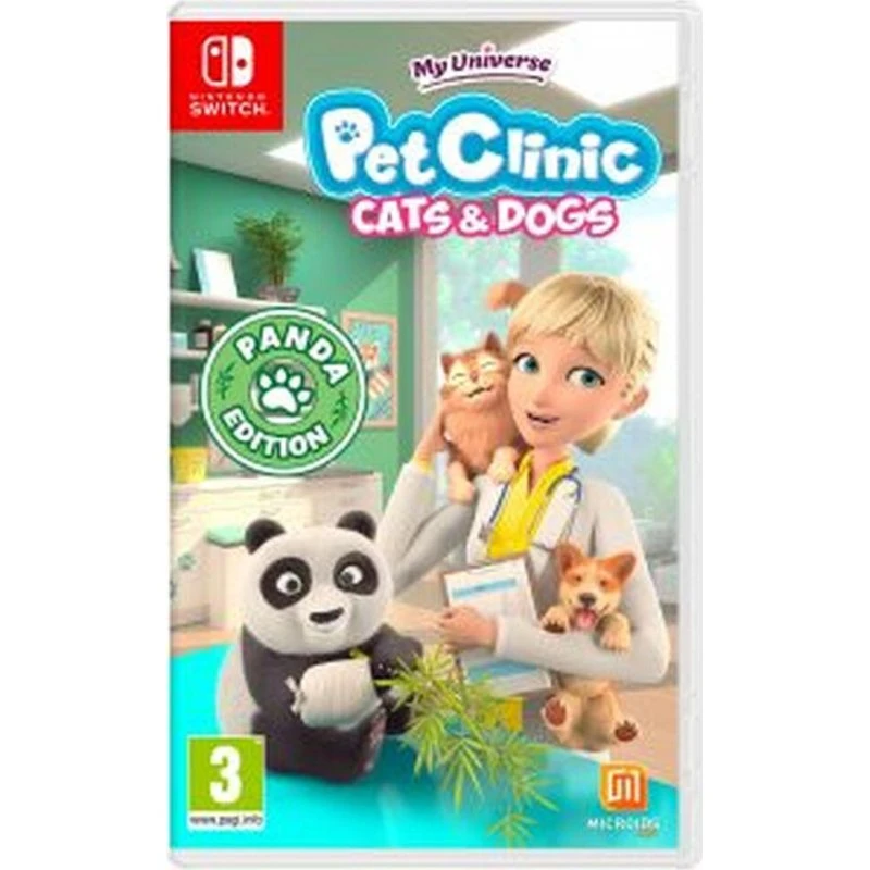 Nintendo Switch My Universe: Pet Clinic Cats & Dogs - Panda Edition