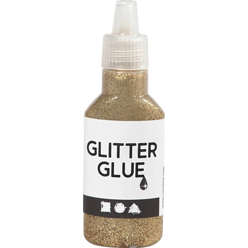 Creativ Company Glitterlim Guld 25 ml