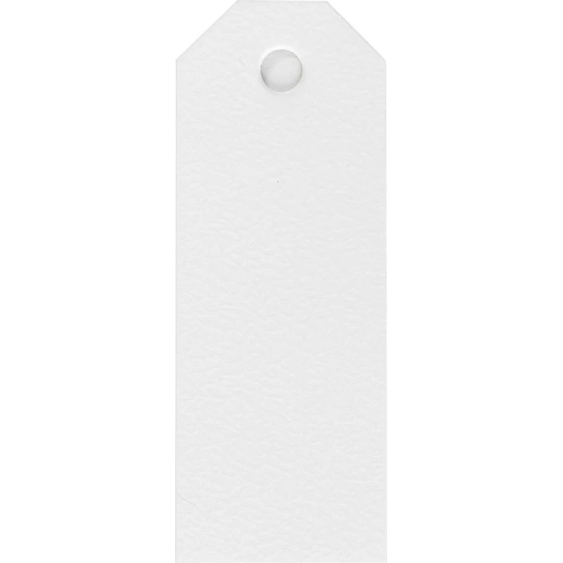 Manilla Manillamærker 3x8 cm 220 g hvid, 20 stk