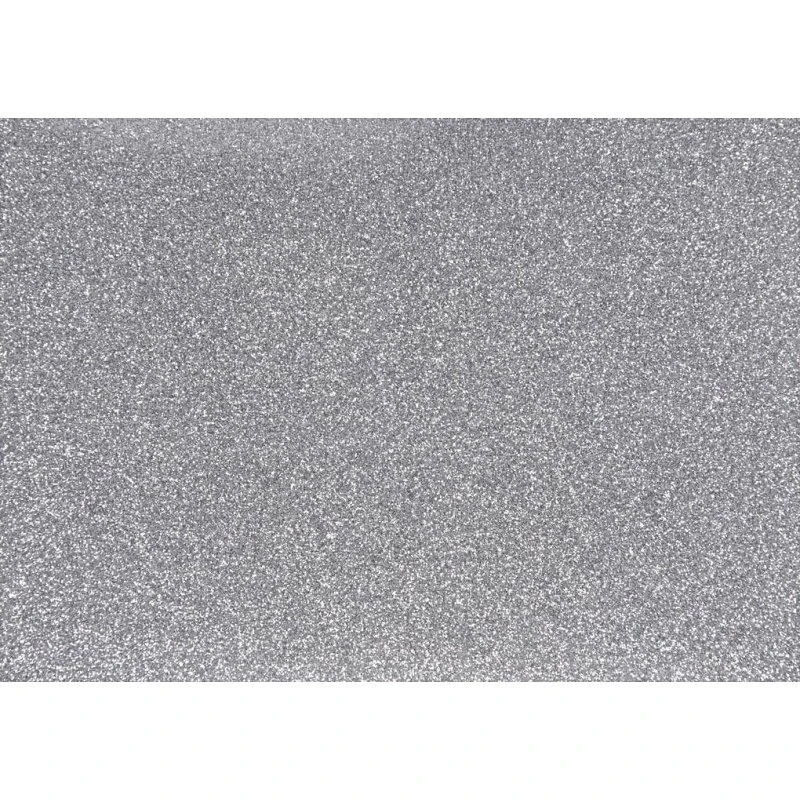 Creativ Company Iron-on Foil A5 Glitter Sølv (148x210 mm)