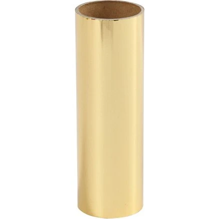 Dekor Dekorationsfolie 15,5 cm x 50 cm, 0,02 mm - Guld