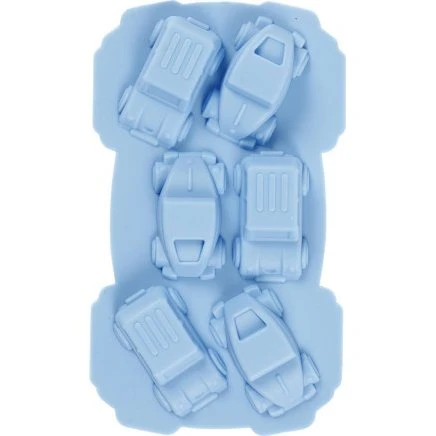 Silikoneform, biler, H2,5×L3×B4,5 cm, 12,5 ml