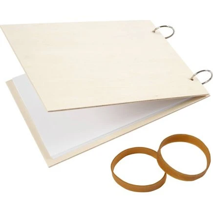 Uden mærke Blomsterpresser i krydsfiner 1×21×14,8 cm