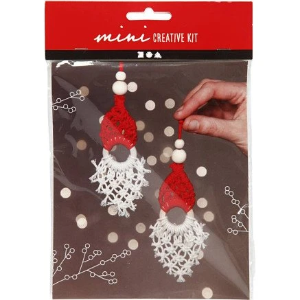 Creativ Company Mini DIY macramé-nisse 14 cm, 1 pk