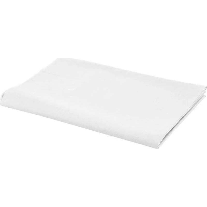 Stof 145 cm, 140 g/m² hvid – 2 m