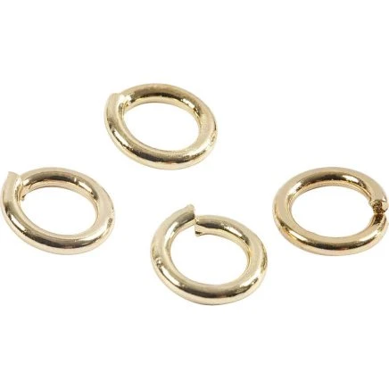 O-ring 0,7 mm forgyldt, 500 stk.