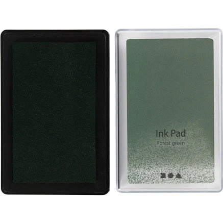 Creativ Company Stempelpude 9x6 cm (H 2 cm) - løvgrøn