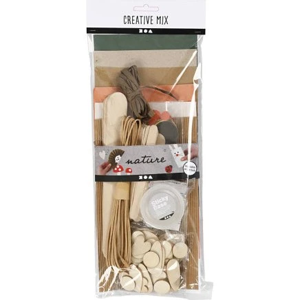 Krea-mix Natur – kreativt basissæt, 1 pk