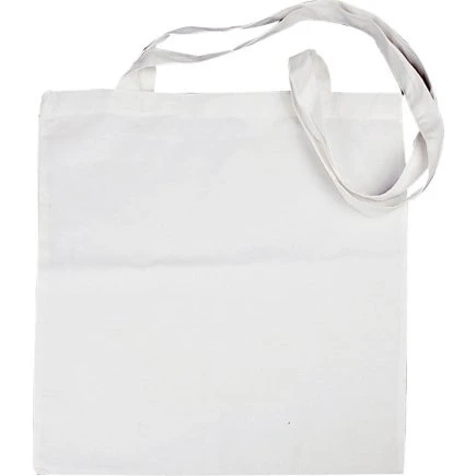Uden mærke Mulepose 38x42 cm, 130 g hvid - 10 stk