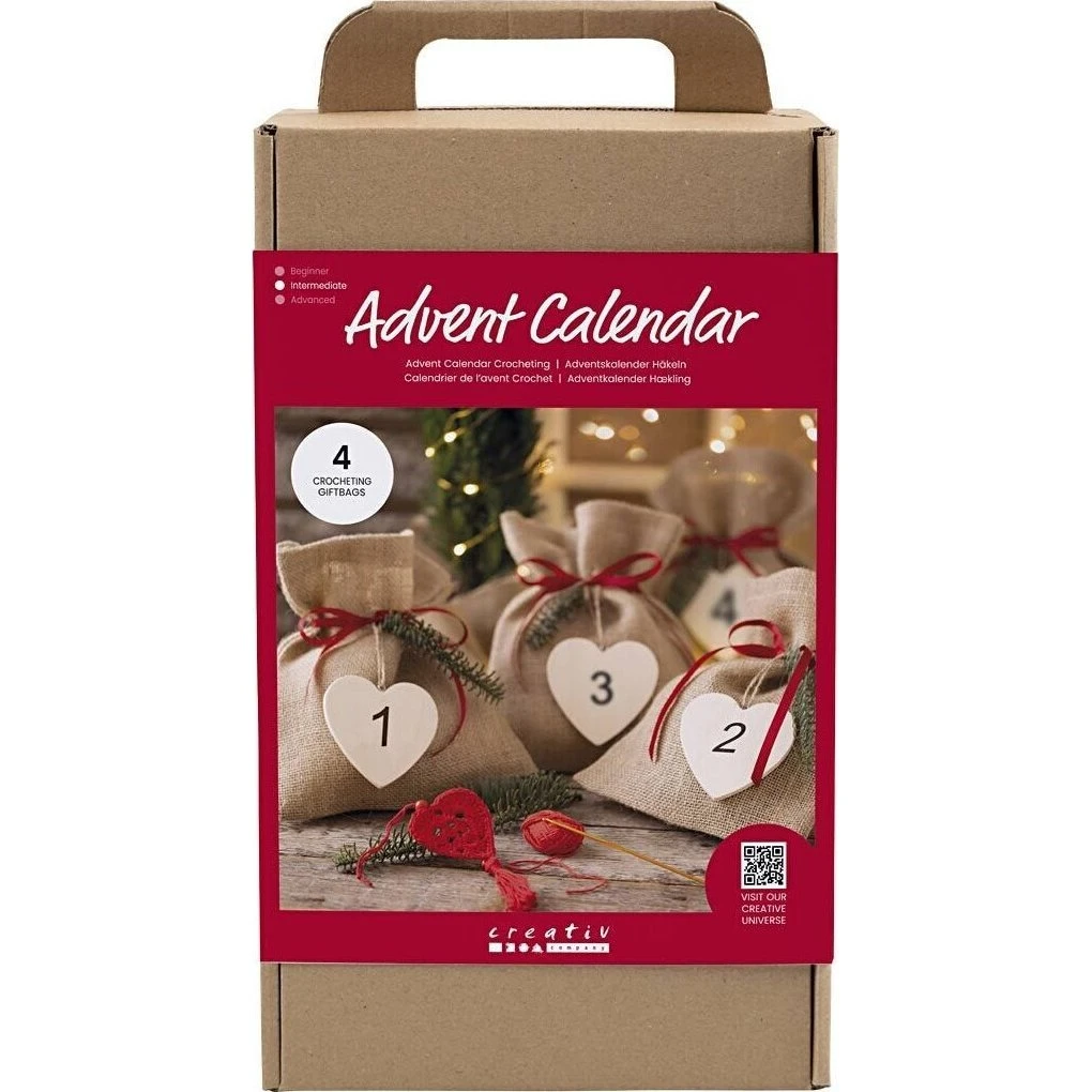 Adventskalender Hækling – 1 pk. DIY hæklesæt