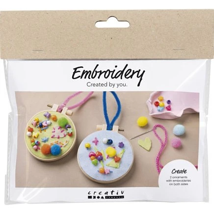 Creativity in a Box Mini DIY Kit Broderi Fantasi, 1 pk