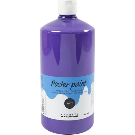 PRIMO Temperamaling Mat, violet, 1000 ml
