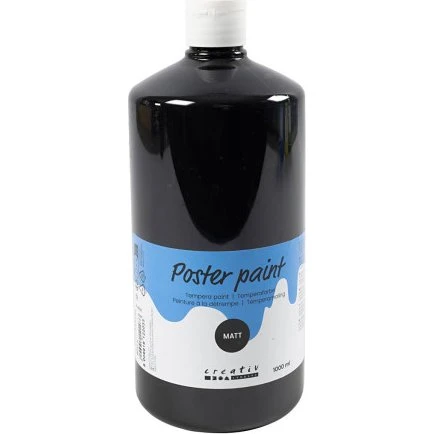 PRIMO Temperamaling Mat 1000 ml - Sort