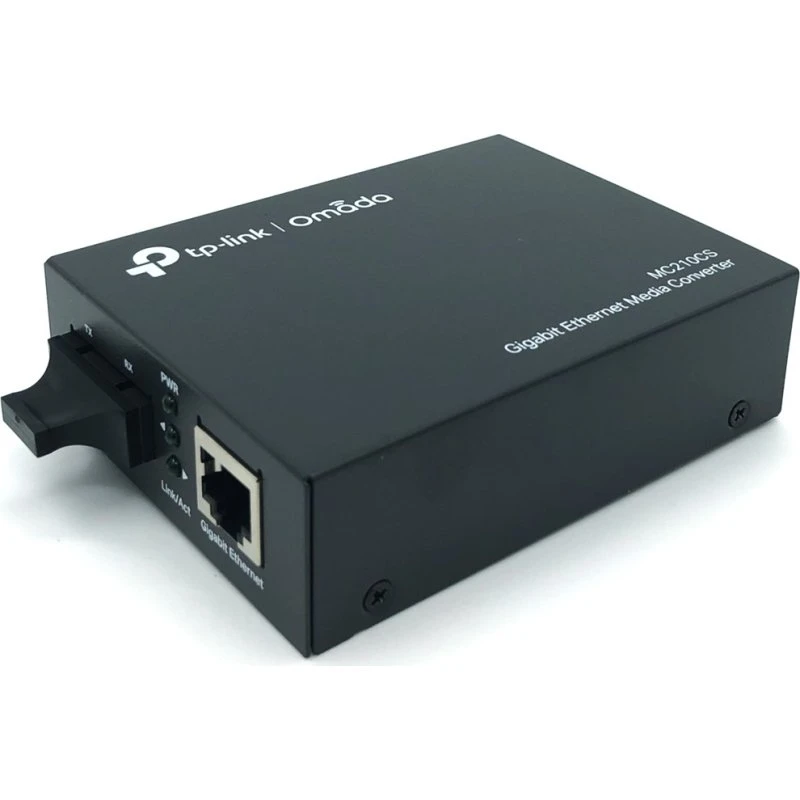 TP-Link MC210CS Fibermedieomformer 1GbE (SC enkelttilstand, 15 km)