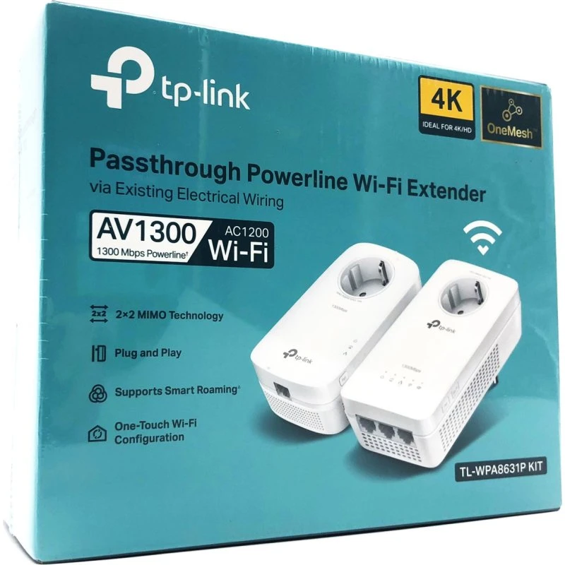 TP-Link TL-WPA8631P KIT – Powerline WiFi 1300 Mbps med Gigabit