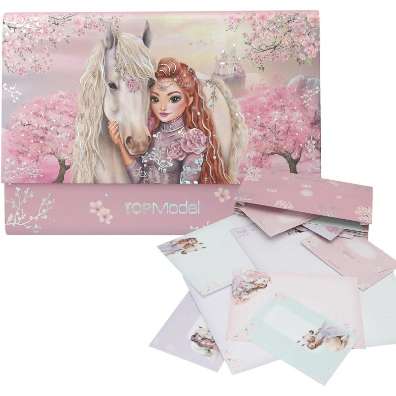 TOPModel Viva Violet Brevpapirsæt med register