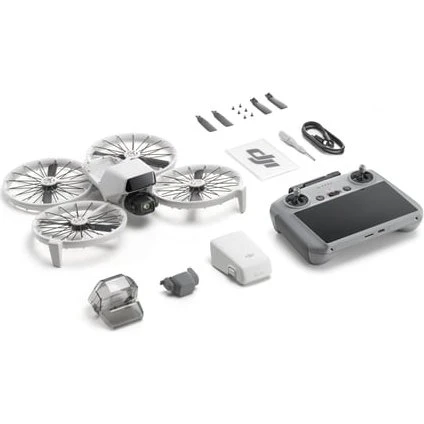 DJI Flip (DJI RC 2) drone – 48MP, 4K, sort/hvid