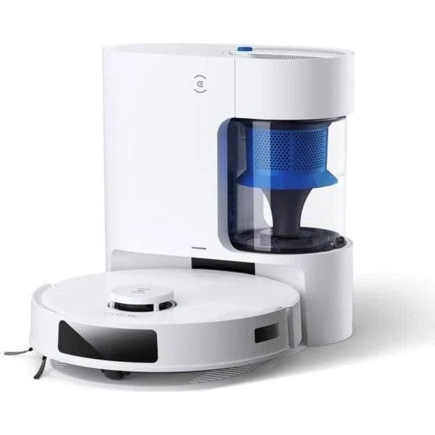 ECOVACS DEEBOT N20 Plus robotstøvsuger - PureCyclone, 8000Pa, hvid