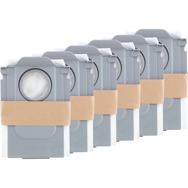 Roborock støvsugerpose 6-pak (kompatibel med S8 MaxV og Saros)