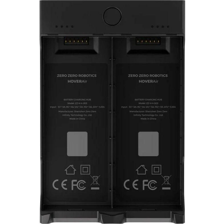 HoverAir X1 Pro/ProMax Opladningshub – 2 batterier (EU-stik)