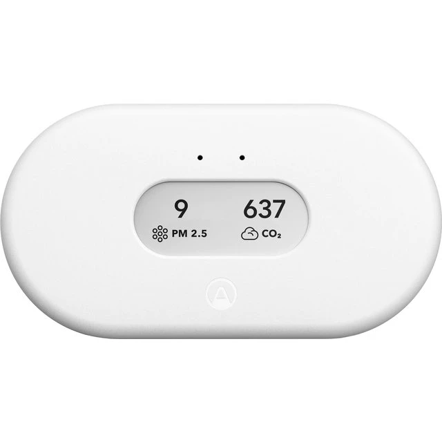 Airthings View Plus - Smart luftkvalitetsmåler Hvid