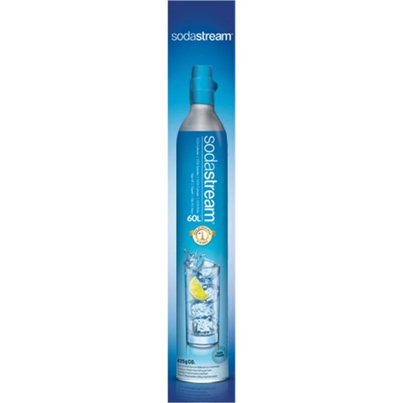 SodaStream 60L Carbonator 425 g CO2 – Ekstra cylinder