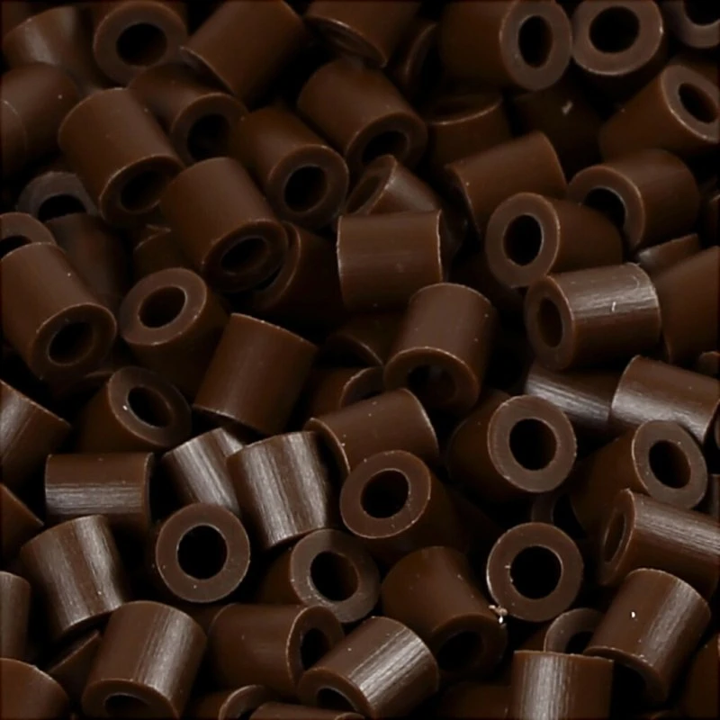 PhotoPearls - Medium 5x5 mm Mørk Brun (1100 stk)