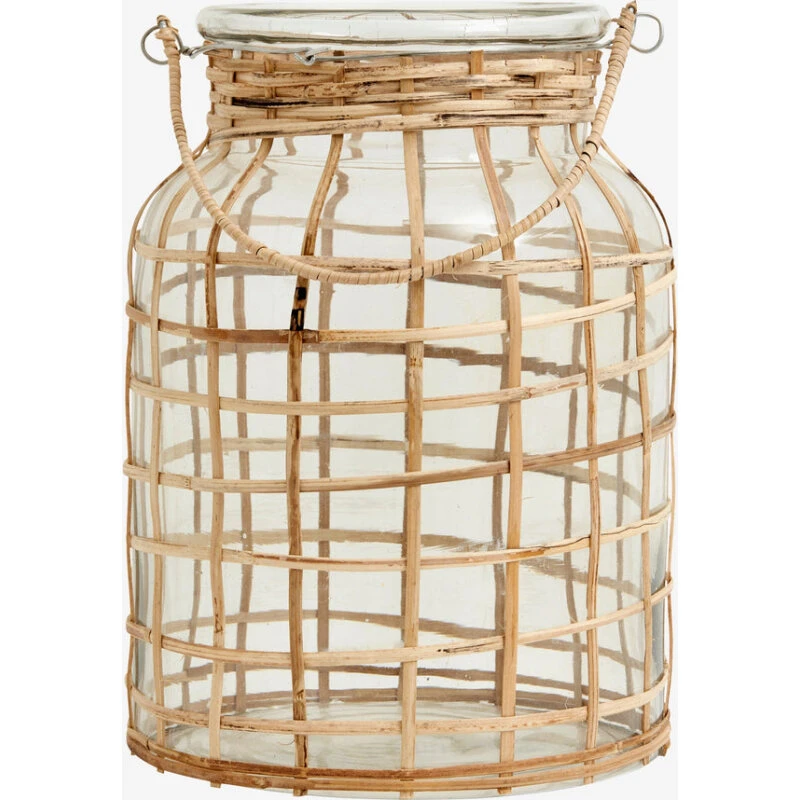 Nordal Bamboo lanterne large, 27 cm - natur
