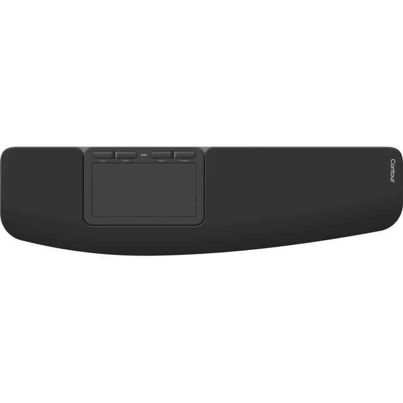 Contour Touch Ergonomisk Trådløs Touchpad – Sort