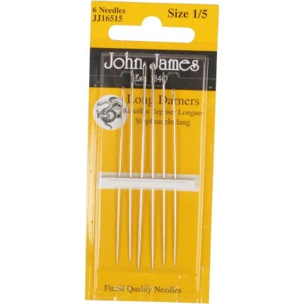 John James Stoppenåle, lange str. 1/5 – 6 stk