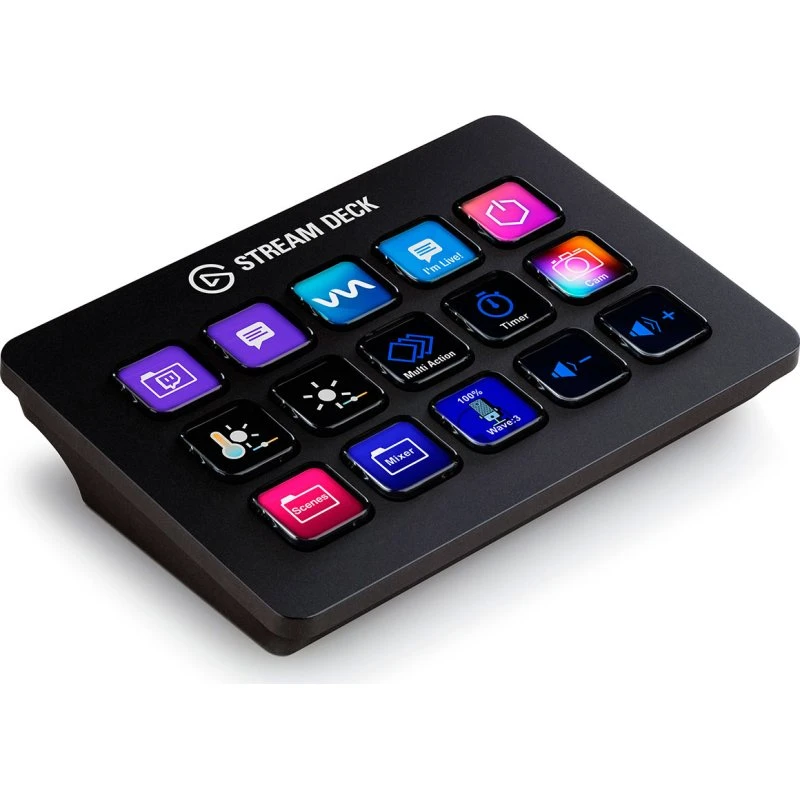 Elgato Stream Deck MK.2 – Black (15 LCD-taster)
