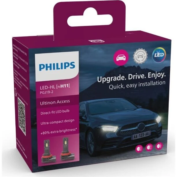 Philips Ultinon Access H11 LED 2-pak