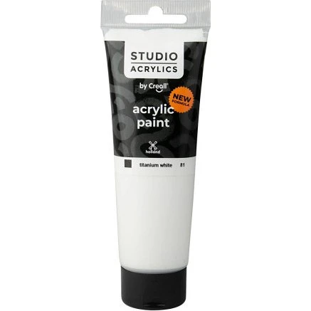 Creall Studio Akrylmaling dækkende Hvid 120 ml