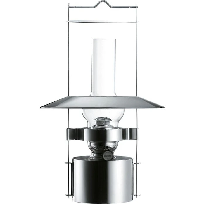 EM Skibslampe H 43 cm - satinpoleret rustfrit stål