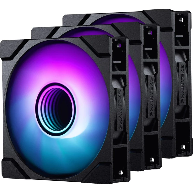Phanteks M25G2-120 120mm D-RGB kabinetblæsere 3-pak, sort