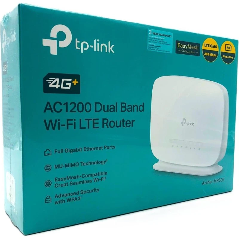 TP-Link Archer MR505 V1 AC1200 Dual-Band 4G/LTE router