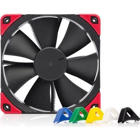 Noctua NF-F12 PWM chromax.black.swap 120 mm – sort