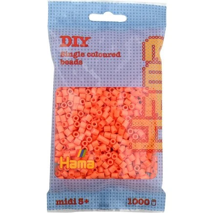 Hama Midi Perler 1000 stk – Abrikos (207-79)