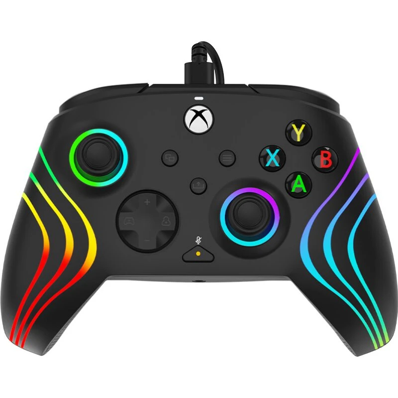 PDP Afterglow Wave kablet controller – sort (Xbox Series X)