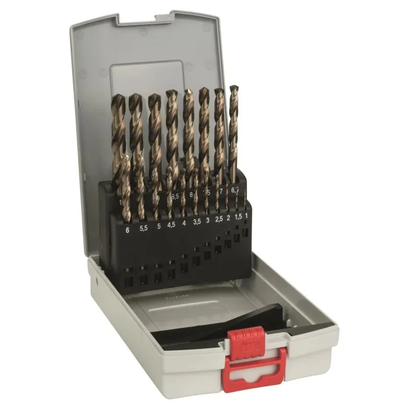 Bosch ProBox HSS-Co metalborsæt 1–10 mm, 19 dele
