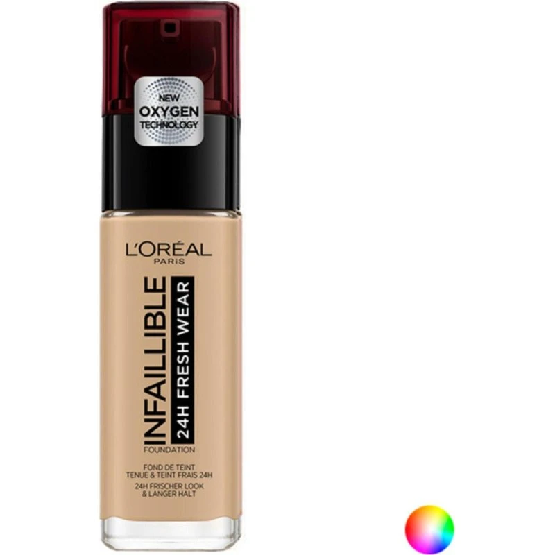 L'Oréal Paris Infaillible 24H Fresh Wear Foundation 015 Porcelain, 30 ml