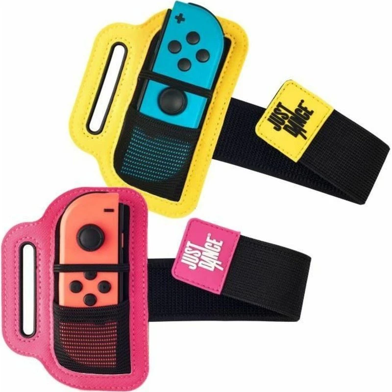 Subsonic Just Dance armbånd til Nintendo Switch Joy‑Con, 2 stk