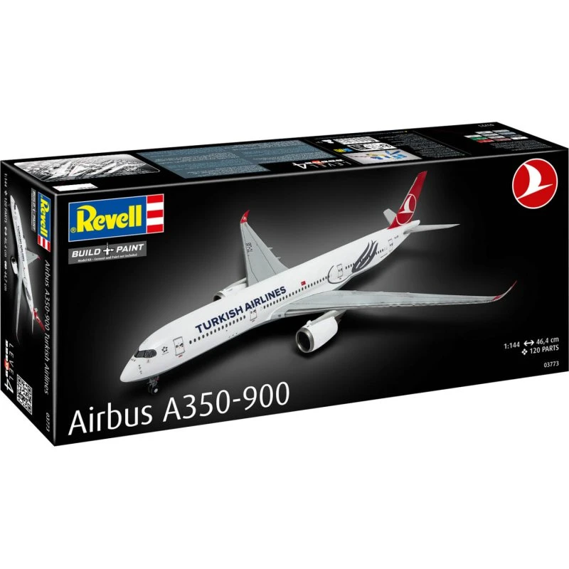 Revell Airbus A350-900 Turkish Airlines 1:144 modelbyggesæt