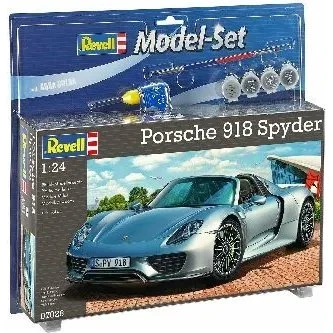 Revell Porsche 918 Spyder modelsæt 1:24 inkl. lim & maling