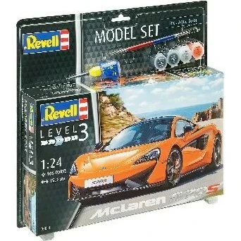 Revell McLaren 570S 1:24 byggesæt, 106 dele