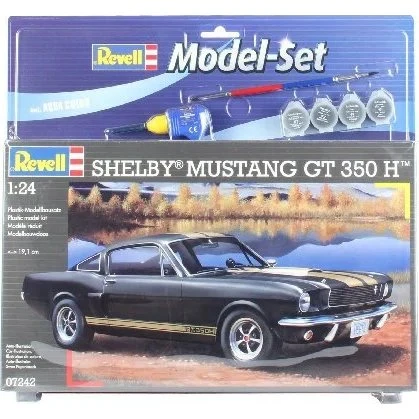 Revell Shelby Mustang GT 350 1:24 byggesæt inkl. lim & maling