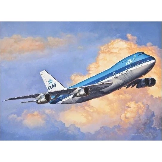 Revell Boeing 747-200 1:450 byggekit – KLM-dekal