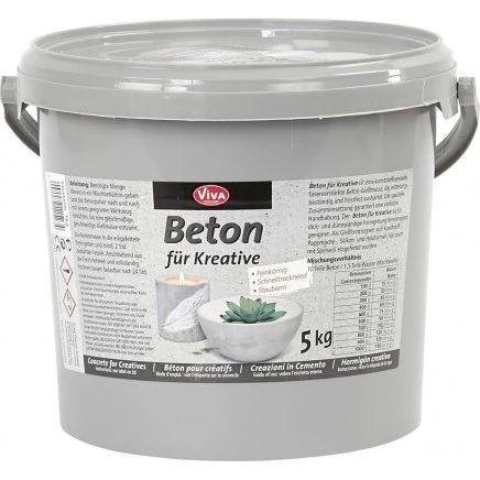 Viva Decor Hobbybeton, grå 5000 g