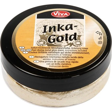 Viva Decor Inka Gold Lys Guld 50 ml